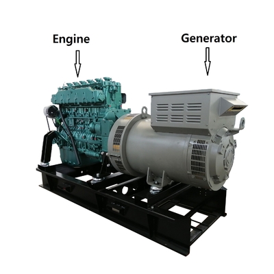 Customized 150KW to 16MW  Natural Gas Generator Sets or Genset Used for Electric Power Generation or LNG Plant Power
