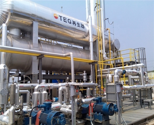 TEG Gas Dehydration Unit Vacuum Dehydration Unit for Natural Gas Purification System