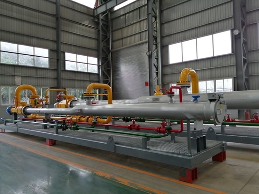 Natural Gas Pigging Transmitter and Receiver Pipeline Pigging  Skid  Pipeline Pig Launcher and Receiver