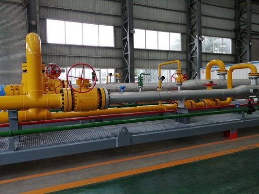 Natural Gas Pigging Transmitter and Receiver Pipeline Pigging  Skid  Pipeline Pig Launcher and Receiver