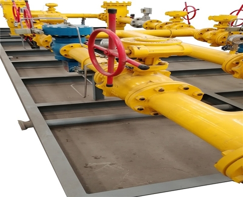 Natural Gas Pressure Regulating and Metering Station  Natural Gas Pressure Regulating Unit Gas Pressure Reducing Station