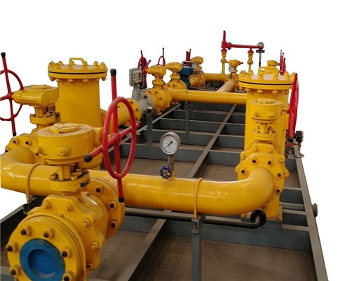 Natural Gas Pressure Regulating and Metering Station  Natural Gas Pressure Regulating Unit Gas Pressure Reducing Station