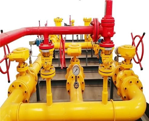 Natural Gas Pressure Regulating and Metering Station  Natural Gas Pressure Regulating Unit Gas Pressure Reducing Station