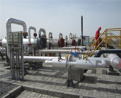 Natural Gas Pressure Regulating and Metering Station  Natural Gas Pressure Regulating Unit Gas Pressure Reducing Station
