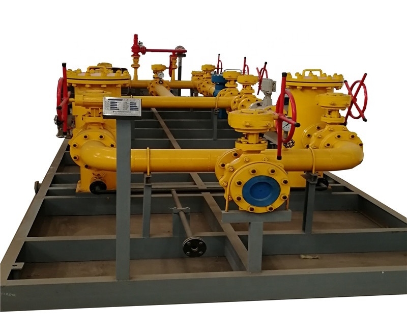 Natural Gas Pressure Regulating and Metering Station  Natural Gas Pressure Regulating Unit Gas Pressure Reducing Station