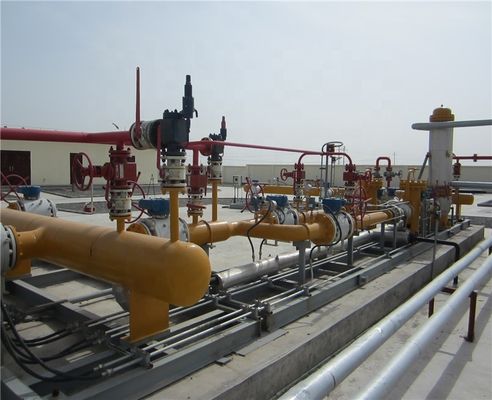 Natural Gas Pressure Regulating and Metering Station  Natural Gas Pressure Regulating Station Gas Pressure Reducing Station