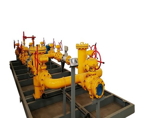 Natural Gas Pressure Regulating and Metering Station  Natural Gas Pressure Regulating Unit Gas Pressure Reducing Station